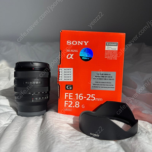 소니 16-25 G F2.8 렌즈 팝니다.