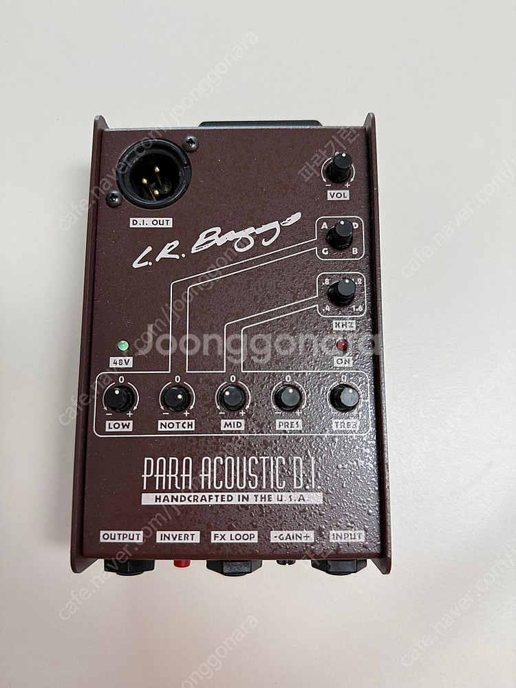 L. R. Baggs Para Acoustic D.I....--0