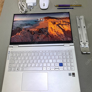 삼성 갤럭시북 플렉스 360터치 15인치 NT950QCG i5