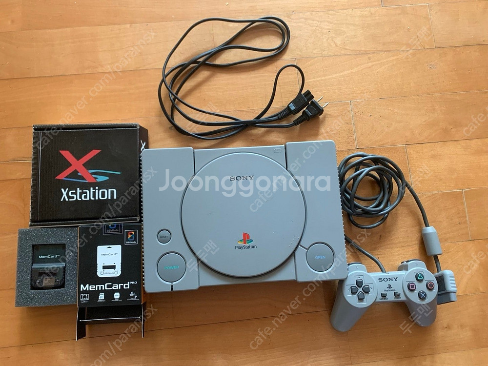 Ps1 하드로더 x-station + mem pro 팝...--1