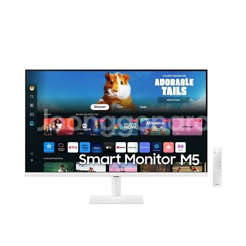 삼성 스마트모니터 M5 32인치 화이트 미개봉 2025...--0
