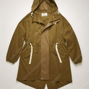 [48] Acne studios tech-will fishtail parka olive