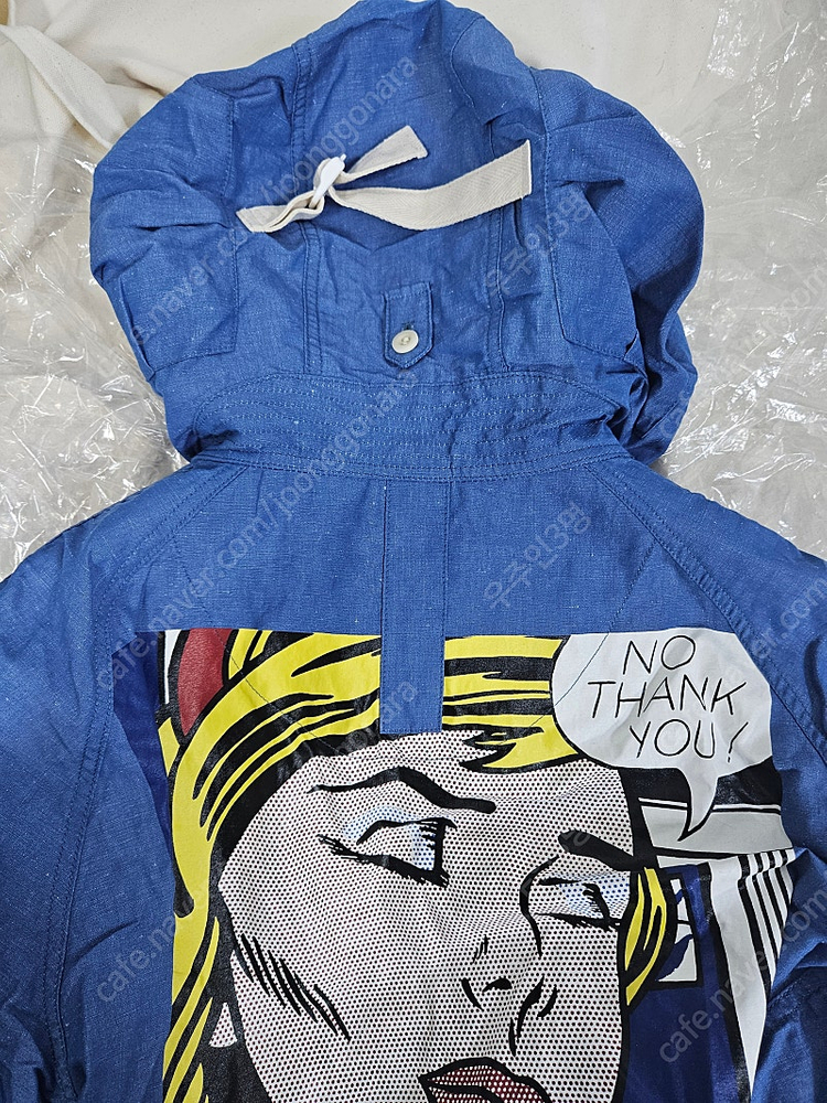 준야와타나베 로이린스테인 린넨 아노락자켓 L 이미지