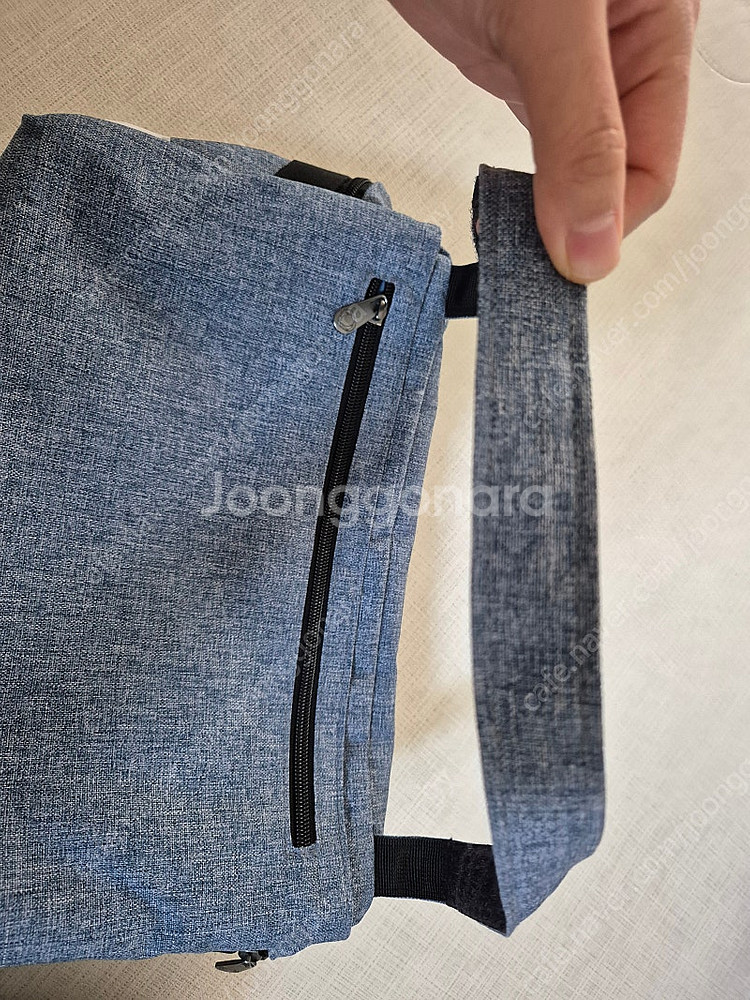 부가부 구형 오거나이저 그레이+데님 2개 일괄--2