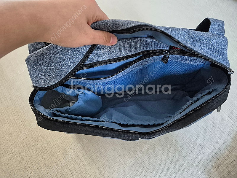 부가부 구형 오거나이저 그레이+데님 2개 일괄--5