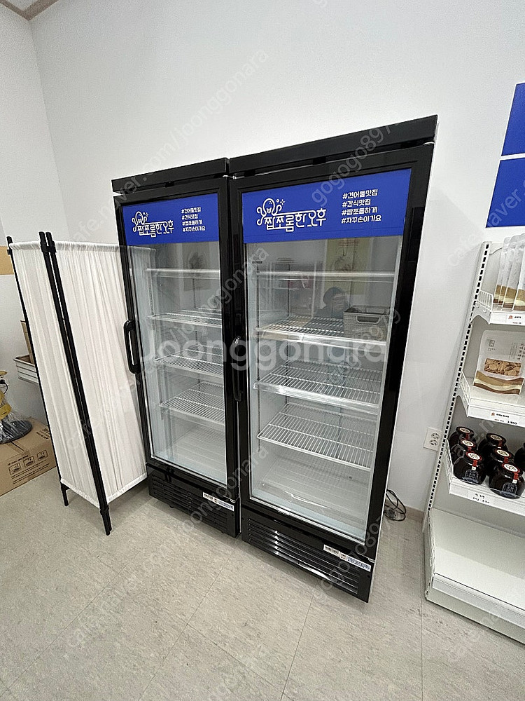 롯데기공 lsk-475rs 쇼케이스 냉장고--0