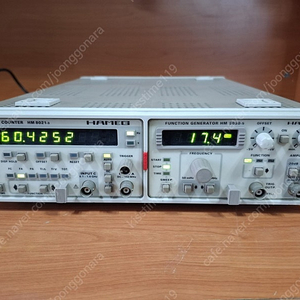 HAMEG HM 8021~3, HM 8030~5 Counter Function Generator 함수발생기