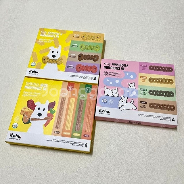 잇츄 강아지 덴탈껌 버라이어티팩 3종 (애견 양치껌 간...--1