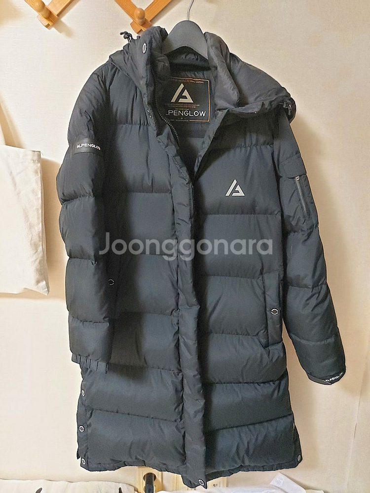 알펜글로우 구스 오리 롱패딩 점퍼 패딩 후드 여성 여자--0