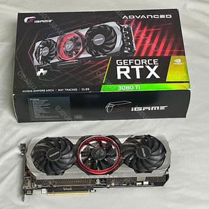 iGame 3080 Ti Advanced OC D6X 12GB 박스풀셋 팔아요