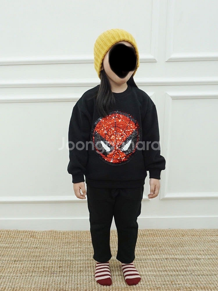 (새상품) 아동 기모 배기 바지--0