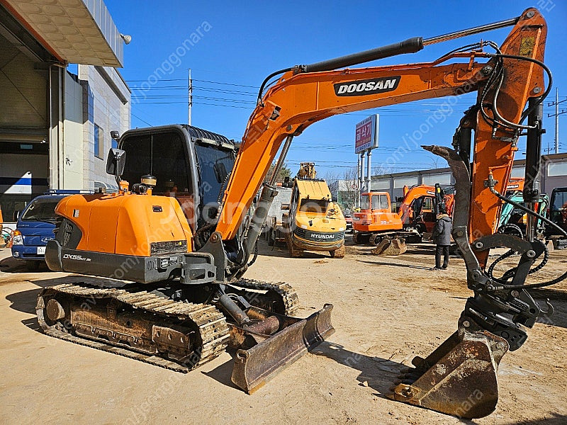 두산 DX55MT-5K 2020년식 에버다임 회전링크 ...--1