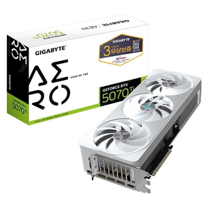 기가바이트 지포스 RTX 5070 Ti AERO OC D7 16GB 정가 판매