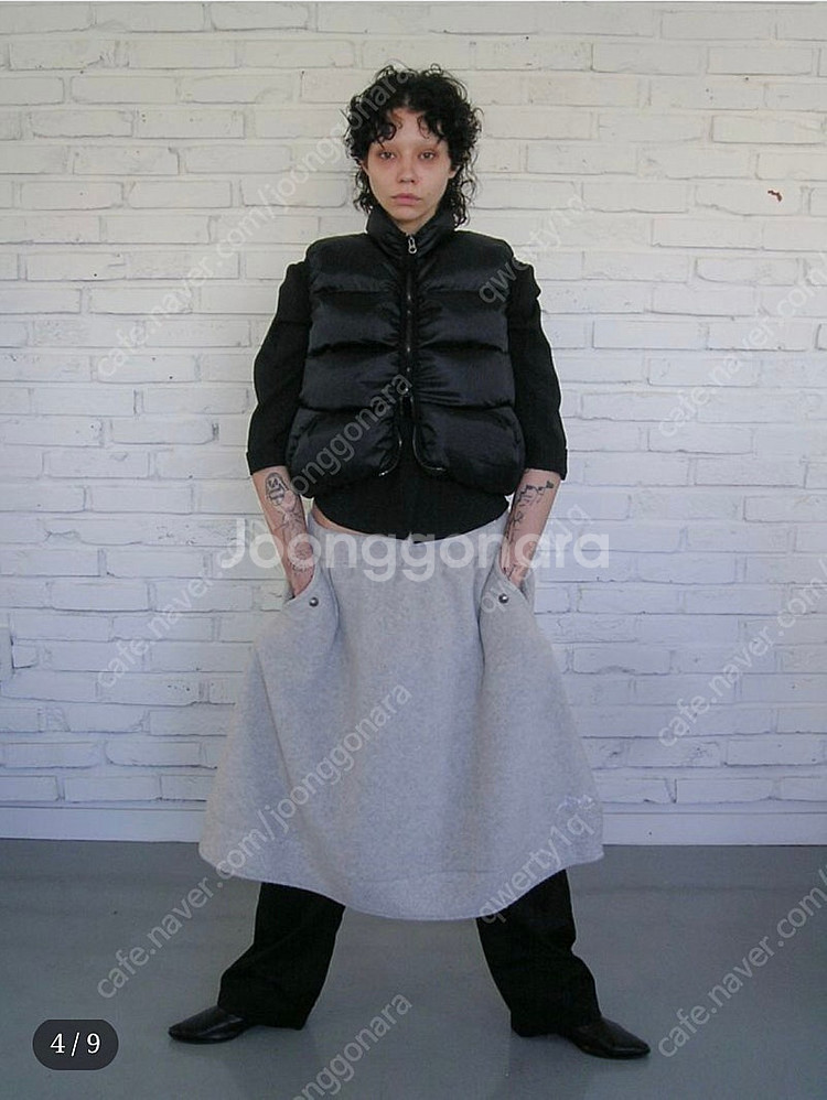에옹쓰 duck down padding vest 1사이...--0