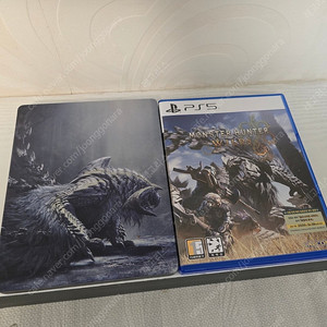 ps5 몬스터헌터 와일즈 (스틸북, 코드미사용)
