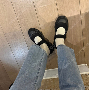 허앤쉬 벨크로 플랫폼 메리제인팝니다(새상품)