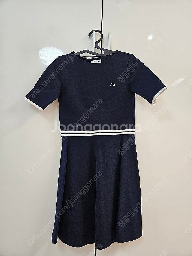 라코스테 여성 플레어 원피스--0