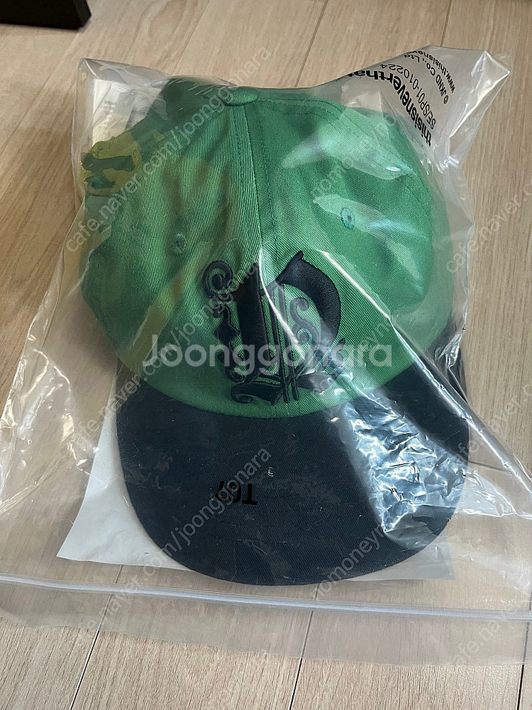 디스이즈네버댓 로고볼캡 모자--0