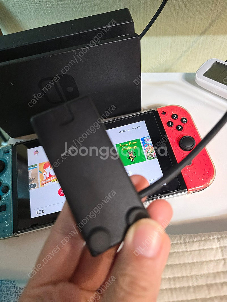 닌텐도스위치 개선판 악세다수+복싱2칩--5