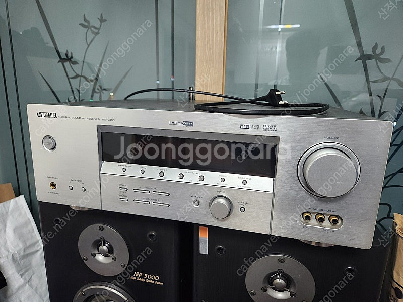 야마하 RX-V450(전원X) 앰프 및 스피커--0