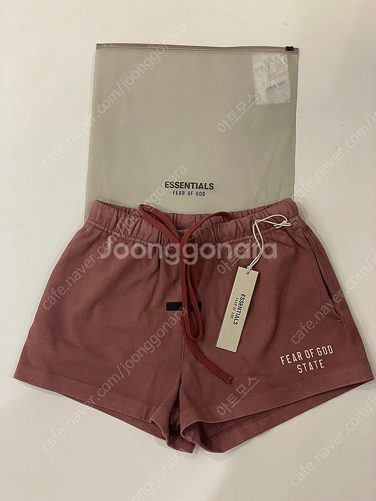 피어오브갓 에센셜 헤비 져지 러닝 쇼츠 반바지 XS사이...--1