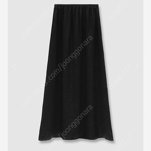 Urbanic30 Limoges Satin Skirt (Black-M) / 얼바닉30 리모주 새틴 스커트 (블랙-미듐)