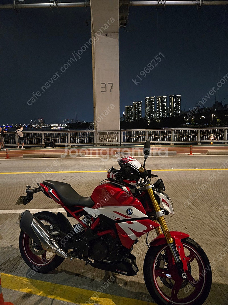 23년식 bmw g310r 레드 팝니다--0