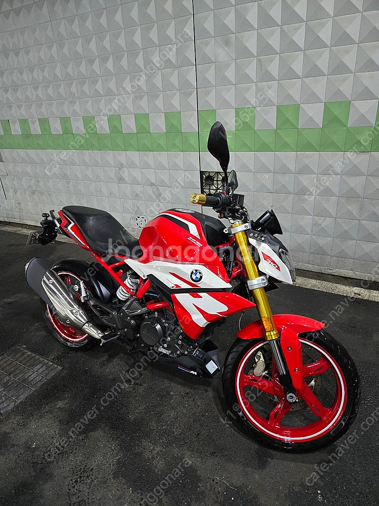 23년식 bmw g310r 레드 팝니다--3
