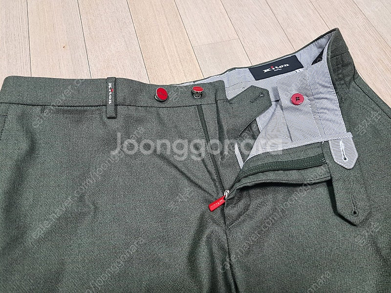 [새상품] 키톤(Kiton) 퓨어캐시미어100% 카고팬...--6