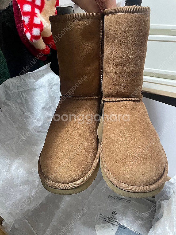어그 ugg 스티치 클래식 숏부츠 7사이즈 (240) ...--5