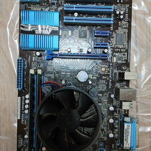 컴퓨터부품 CPU i3-2100 M/B ASUS P8H61 RAM 삼성 DDR3 4G 2개 8G 1.5만 대구 경산 직거래