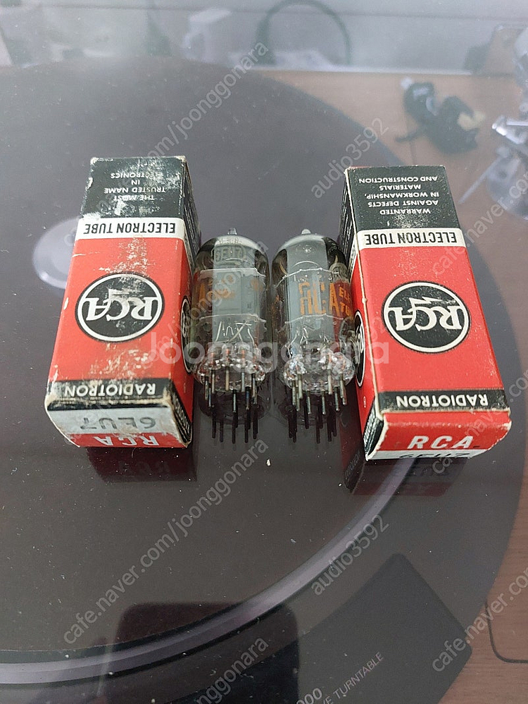 RCA 6eu7 2알 페어 박스 신품 (NIB) 판매.--0