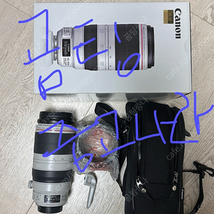 캐논 EF 100-400 백사투 렌즈