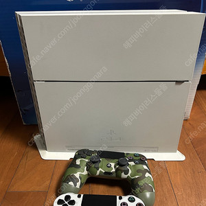 PS4 본체white 500G/컨트롤러-2개