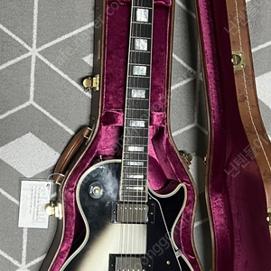 gibson les paul custom silverburst 깁슨 레스폴 커스텀 실버버스트