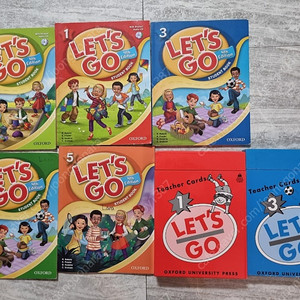 Let's Go 5권(Let' s Begin,13,4,5) Teacher's Cards2권팝니다