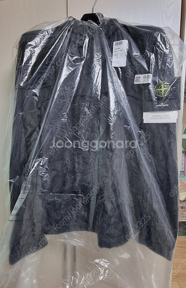 (M) 24SS 스톤아일랜드 크링클랩스 리나일론 블랙 ...--1