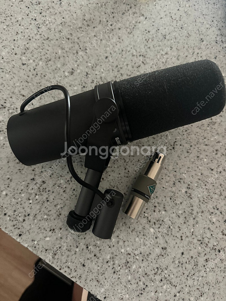슈어 sm7b 마이크 + 박스 + 스탠드--0