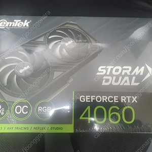 이엠텍 RTX 4060 STORM X Dual OC D6