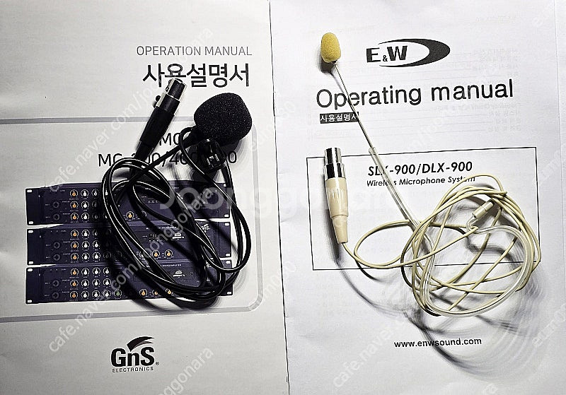 E&V BX-900 무선 송신기 신품 (핀 마이크 2개...--1