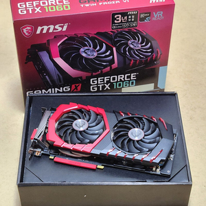 MSI GTX1060 GAMING X 6G Twin Frozr 게이밍 X 트윈프로저