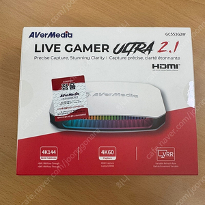 캡쳐보드 AVerMedia LIVE GAMER ULTRA 2.1