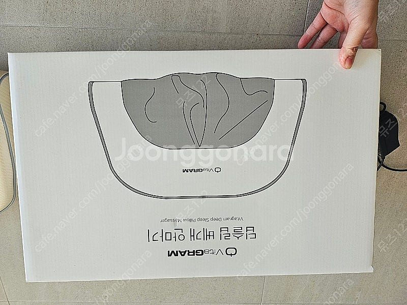 비타그램 목/어깨 안마기 안마베개 WGT-802W--2