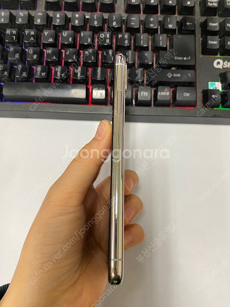 196906 아이폰X 실버 외관A급 256GB 무잔상 ...--5