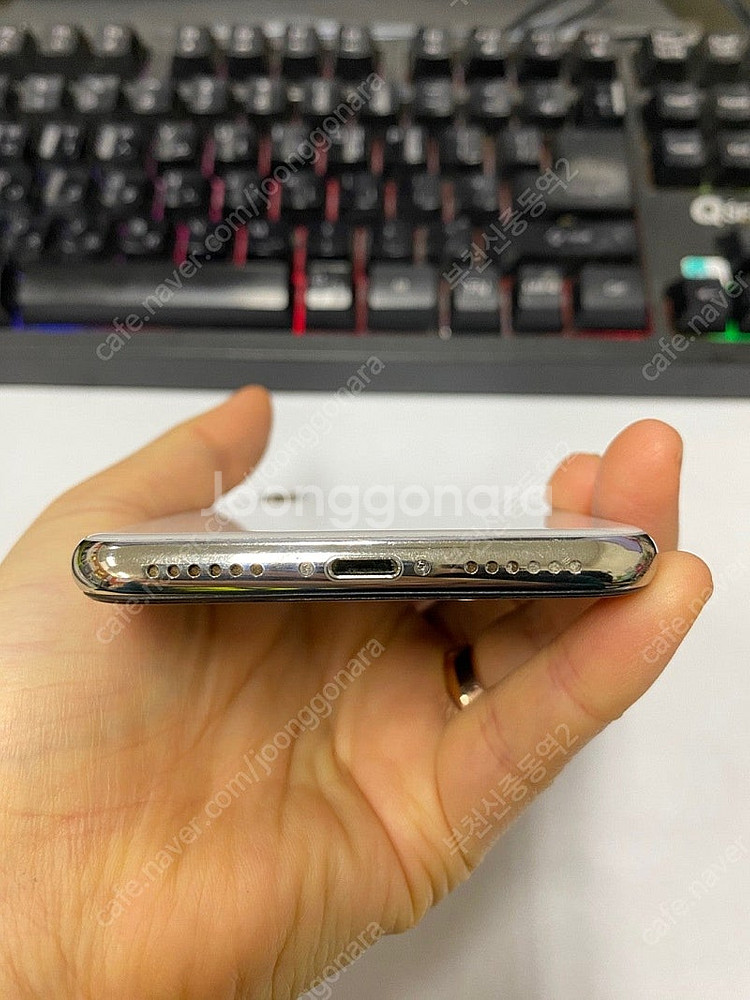 196906 아이폰X 실버 외관A급 256GB 무잔상 ...--6