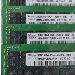 SK하이닉스 32GB 2Rx4 PC4-2666V서버용