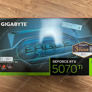 기가바이트 RTX 5070 Ti EAGLE OC SFF D7 16GB