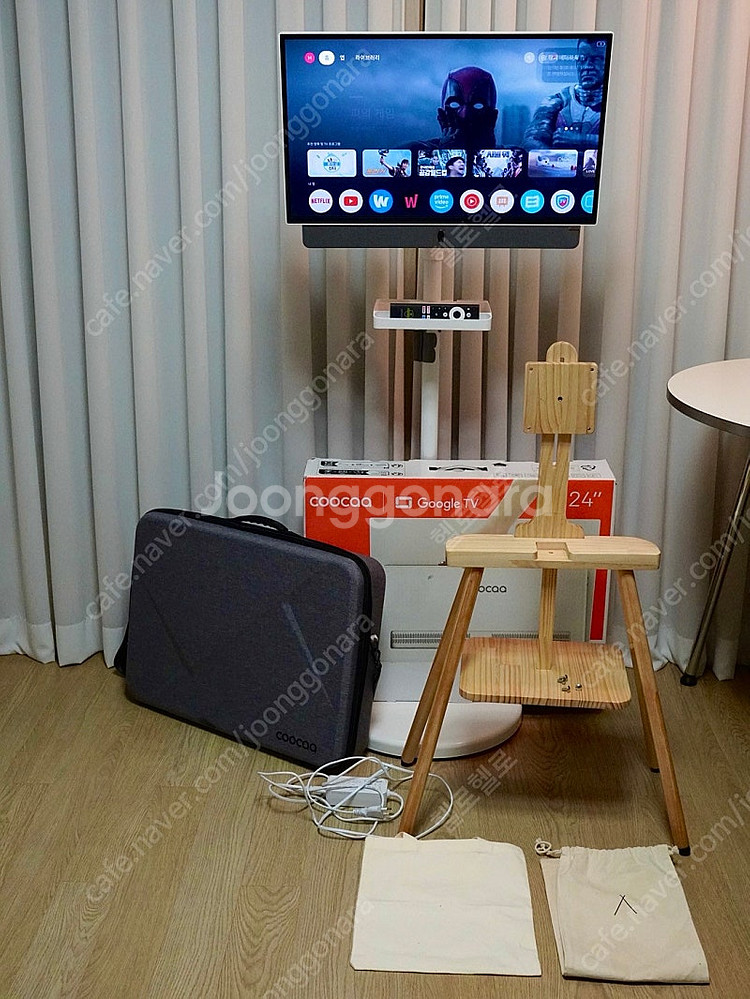 이스트라 쿠카 24인치 포터블 tv + 전용케이스 + ...--0