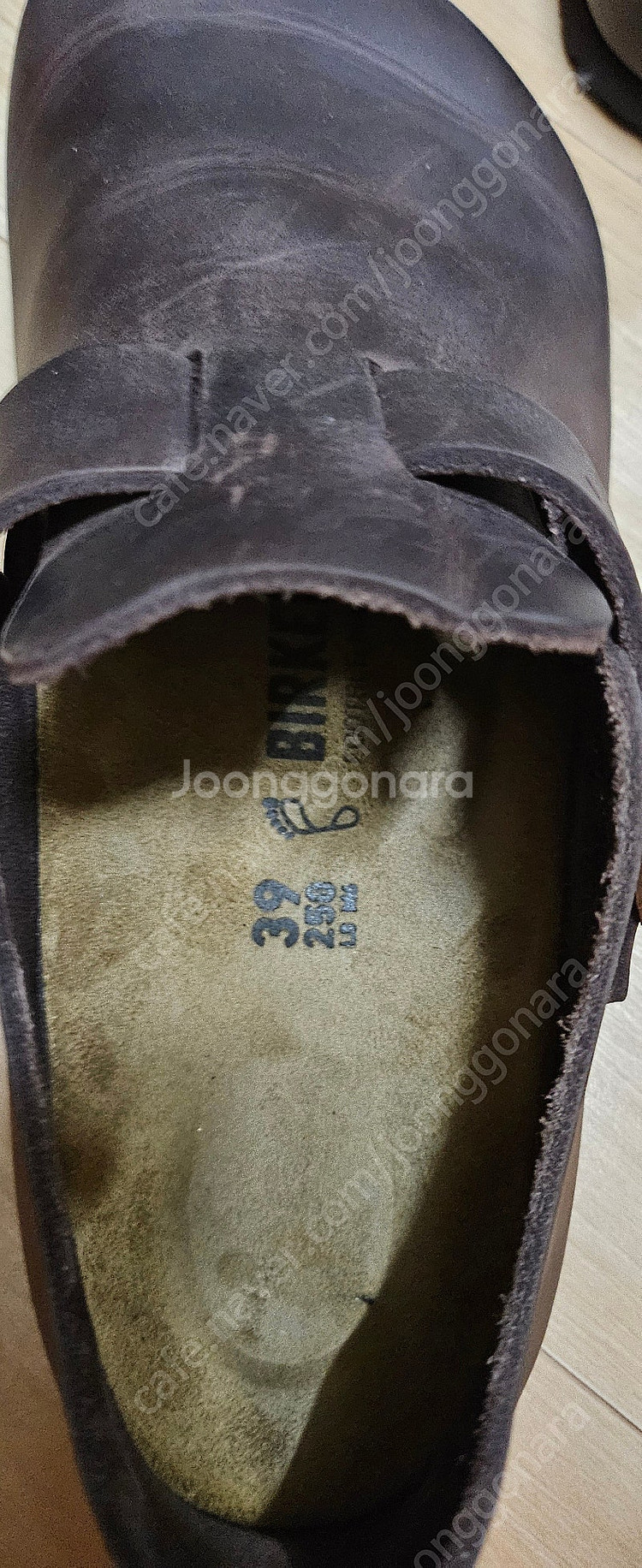 버켄스탁 런던 하바나 39(250mm) 새상품--2