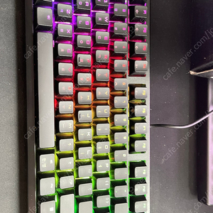 체리 기계식키보드 CHERRY G80-3000S RGB TKL (블랙, 적축)